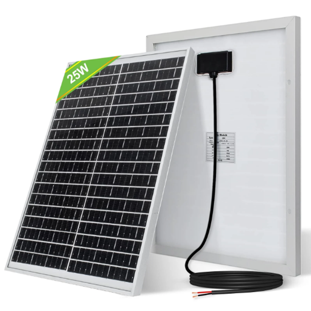 25W Monokristal Solar Panel - görsel 2
