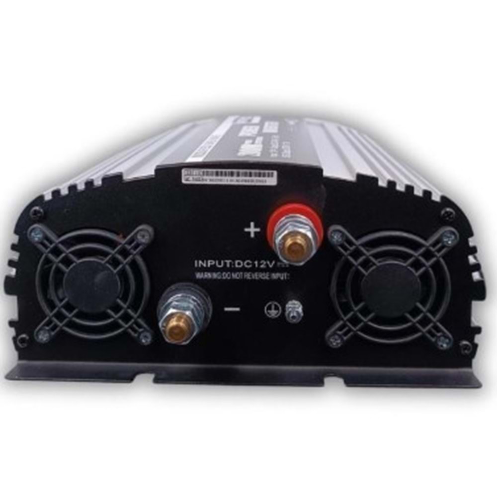 ORTEC SOLAR 12V 1200WATT MODİFİYE SİNÜS İNVERTER - görsel 3