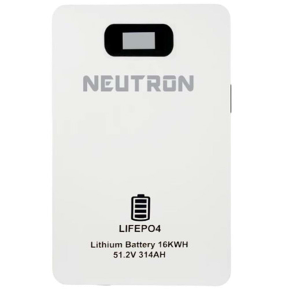 Ali Vural Enerji Neutron 16kW 51.2V 314AH LİFEPO4 Lityum Akü - Jel Aku