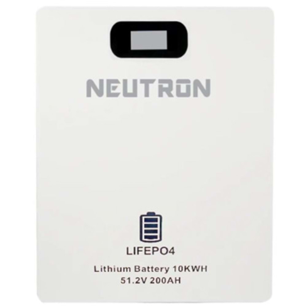 Ali Vural Enerji Neutron 10.2kW 51.2V 200AH LİFEPO4 Lityum Akü - Jel Aku